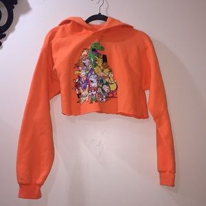 Classic Characters Handmade Nickelodeon Hoodie